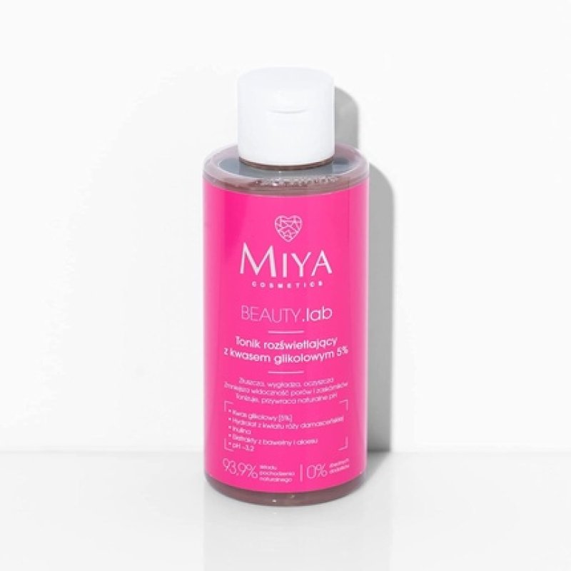 MIYA Cosmetics BEAUTY.Lab Brightening Tonic with 5% Glycolic Acid 150ml