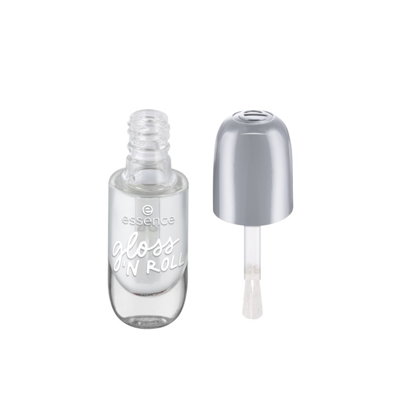 Essence Gel Nail Colour Gellack Nr. 01 Gloss 'N Roll Transparent 8ml