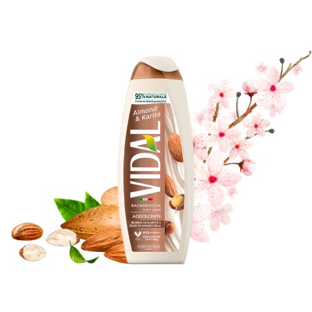 Vidal Almond & Karite 250 ml Shower gel Unisex Body