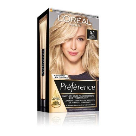 L'Oréal Paris Préférence 9.1 Oslo Hair Color Very Light Ash Blonde