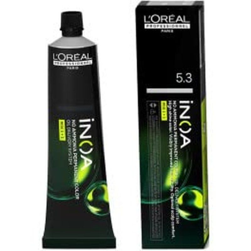 Inoa Color 5.3 Fundamental Light Brown Gold 60g by Loreal