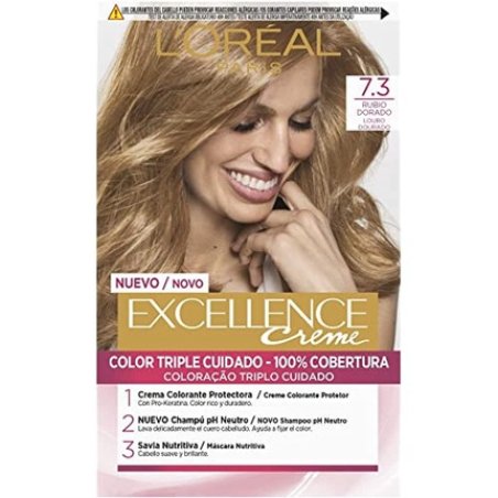 L'Oreal Paris Excellence Cream Dye No.7.3 Blonde Gold 192ml