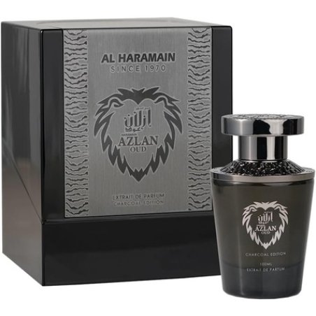 Al Haramain Azlan Oud Charcoal Edition Parfum 100ml Extrait de Parfum Spray Unisex Luxury Arabian Perfume