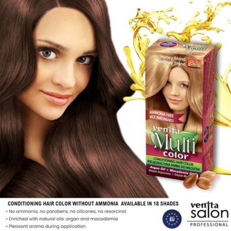 Venita Multi Colour Conditioning Hair Colour Permanent Hair Dye 0% Ammonia