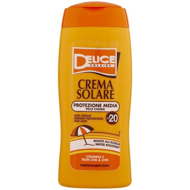 Medium Protection SPF 20 Sun Cream for Fair Skin 250ml