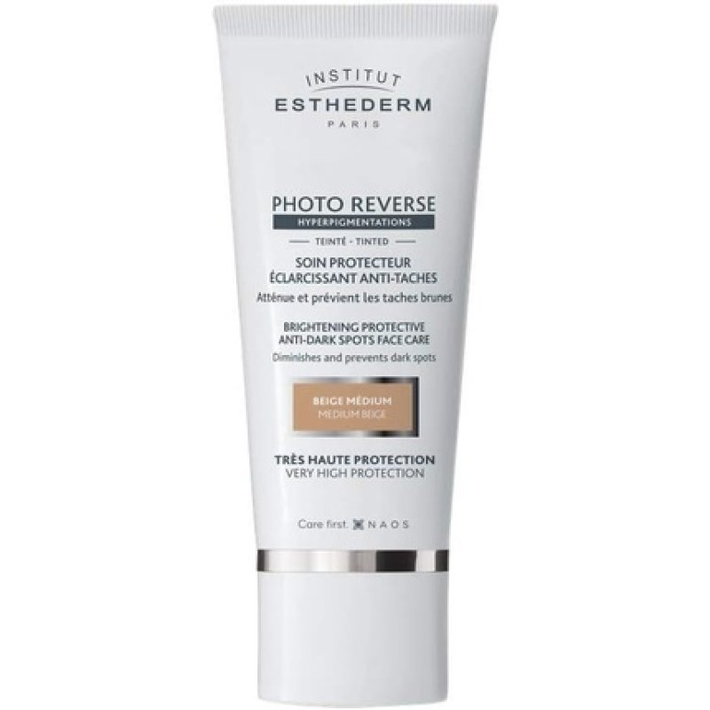 Institut Esthederm Photo Reverse Brightening Protective Anti-Dark Spots Face Care 50ml - Medium Beige