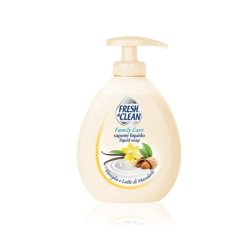 Clean Family Care Liquid Soap Vanilla and Almond Milk 300ml