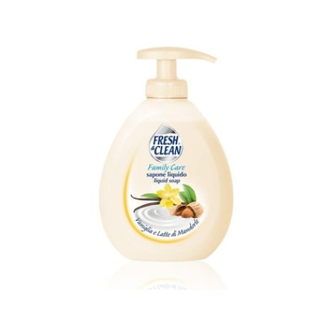 Clean Family Care Liquid Soap Vanilla and Almond Milk 300ml