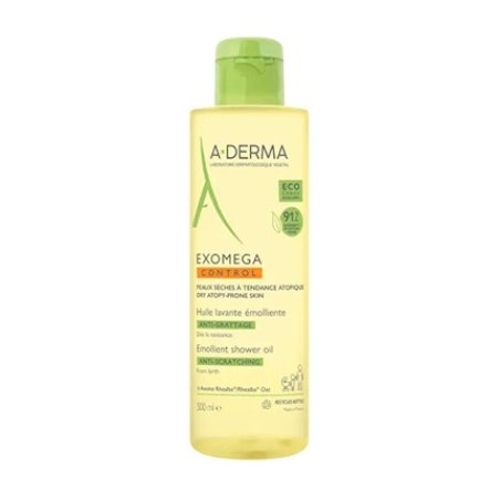 A-Derma Exomega Control Emollient Shower Oil For Dry Skin