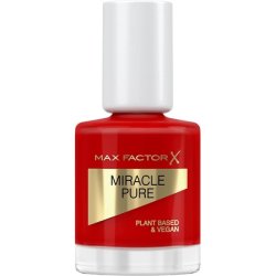 Max Factor Miracle Pure Nail Polish Scarlet Poppy 305 12ml
