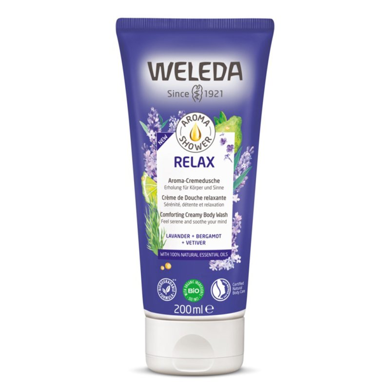 Weleda 6756X9 shower gel & body washes 200 ml Shower cream Unisex