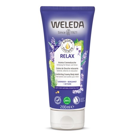 Weleda 6756X9 gel douche et nettoyant pour le corps 200 ml Crème de douche Unisexe