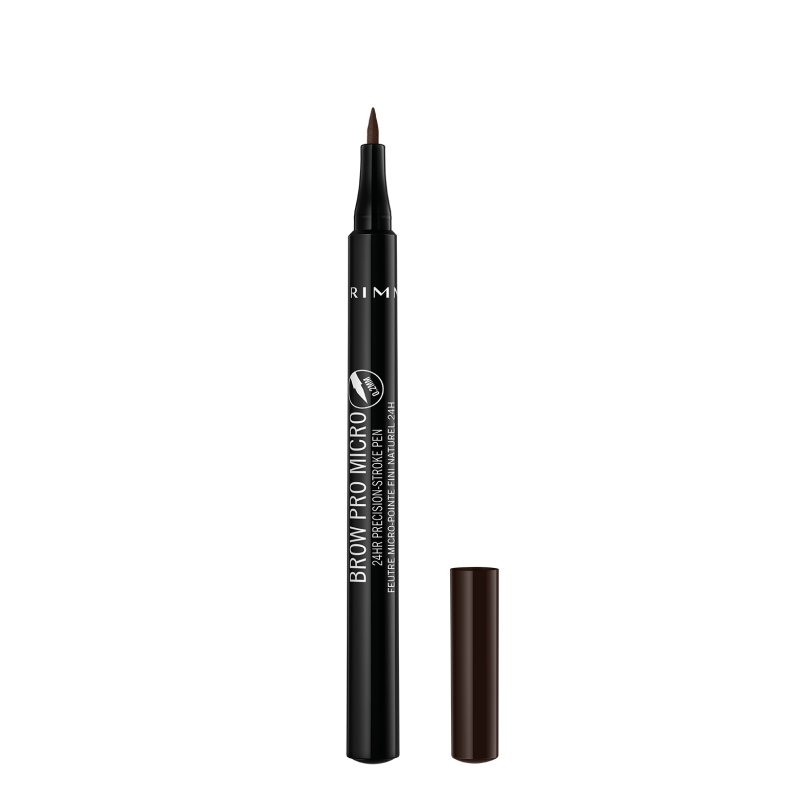 Rimmel Brow Pro Micro 24HR Precision Stroke Pen 004 Dark Brown Eyebrow Pencils