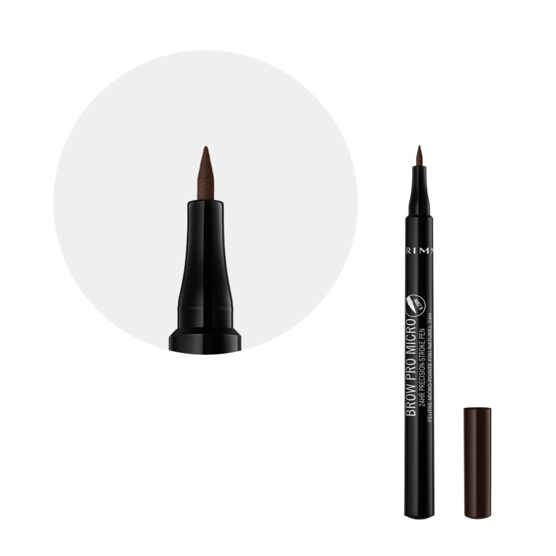 Rimmel London - Brow Pro Micro Eyebrow Pencil 004 Dark Brown