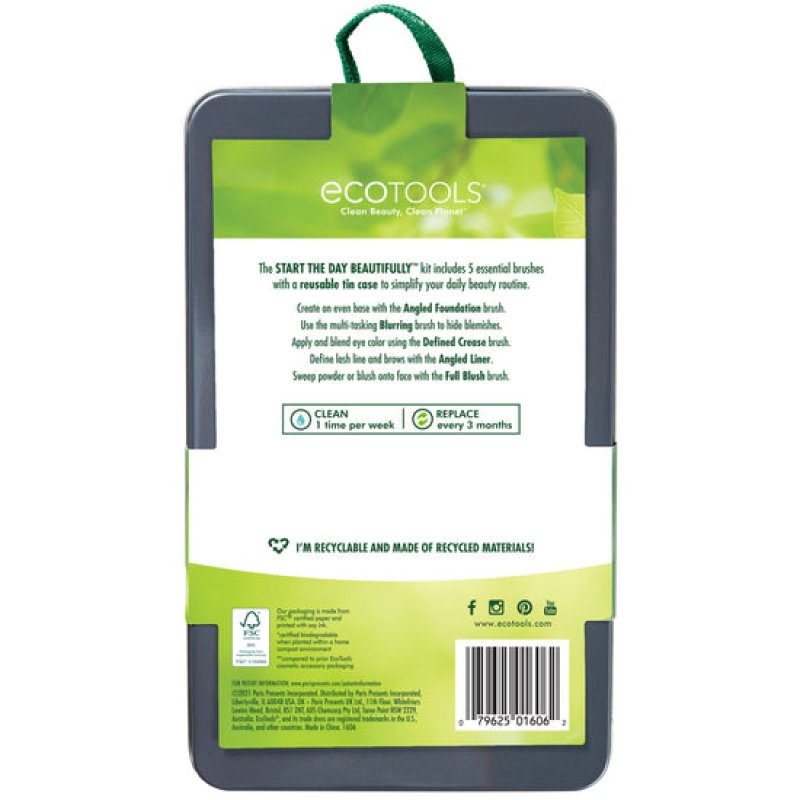 EcoTools 79625016062 brosse de maquillage pour le visage et le corps