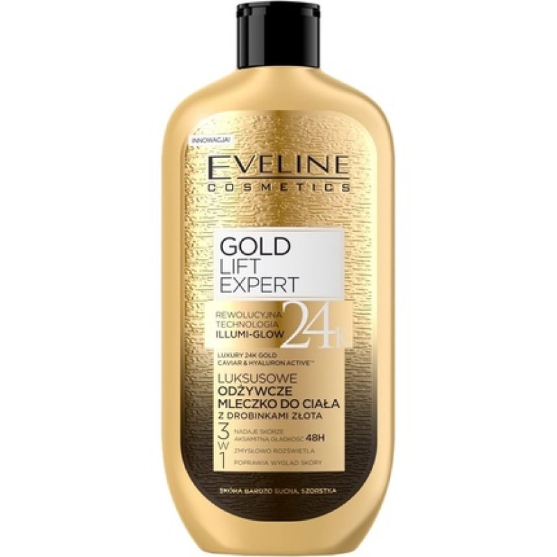 Eveline Luxury Caviar Body Lotion with 24K Gold Dust 350ml