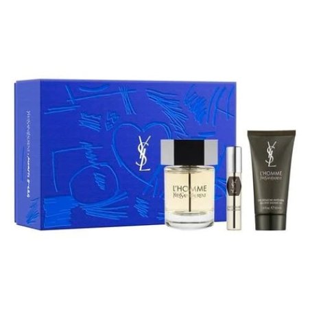 Yves Saint Laurent L'Homme 3-Piece Gift Set Eau de Toilette Spray 3.4 fl oz Shower Gel 1.7 fl oz Eau de Toilette Spray