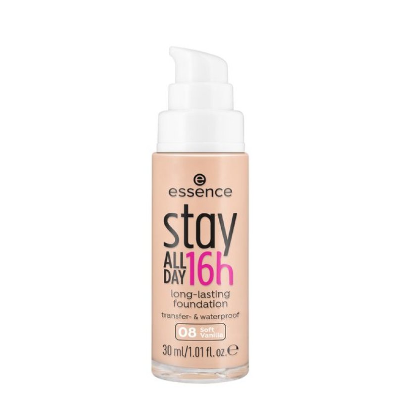 Essence Stay All Day 16h Long-Lasting Foundation 08 Soft Vanilla