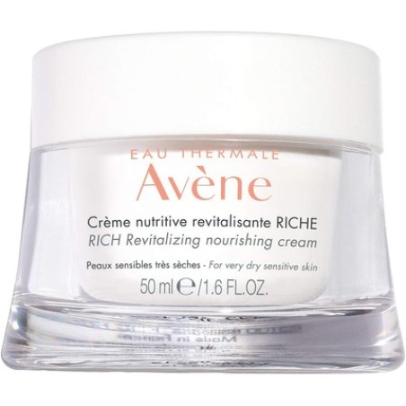 Avene Eau Thermale Rich Revitalizing Nourishing Cream 50ml for Very Dry Sensitive Skin