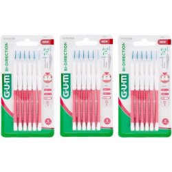 Gum Bi-Direction Interdental Brushes 1.2mm Pink