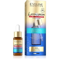 EVELINE COSMETICS Biohyaluron 3x Retinol System Multi Hydrating Face Serum Anti Aging 18ml