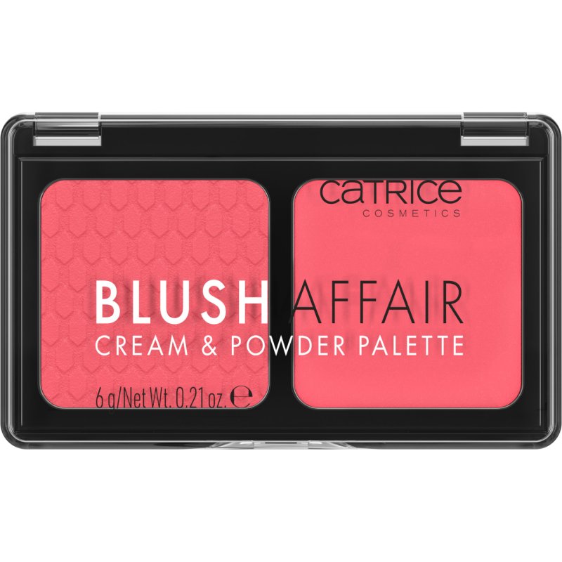 Catrice Blush Affair Cream Powder Palette - Stunning Strawberry, 6 Grams