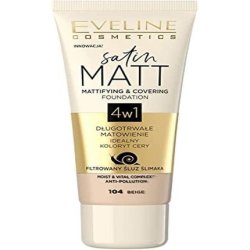 Eveline Cosmetics Matte Face Liquid Satin Matt No. 104 30ml