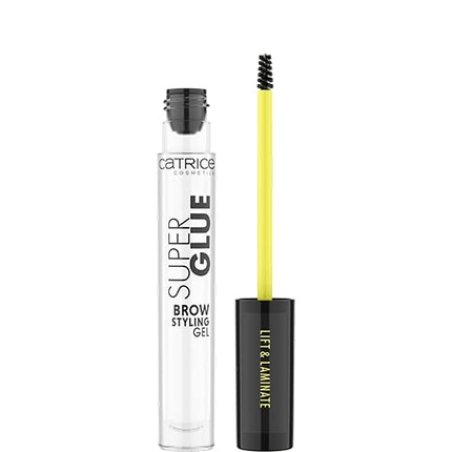 Catrice Super Glue Brow Styling Gel 010 Ultra Hold 4ml - Transparent Defining and Fast Drying - Vegan and Nanoparticle