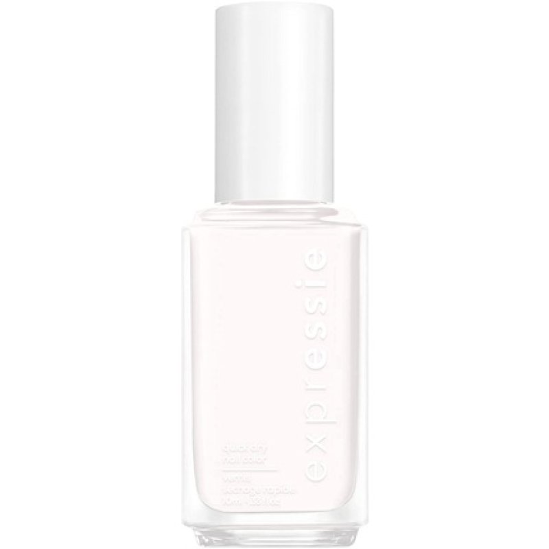 Essie Expressie Quick-Drying Nail Polish in White No. 500 Unapologetic 10ml