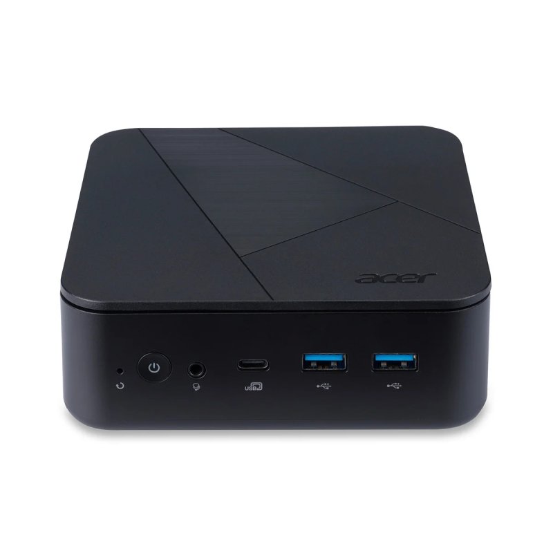 Acer Veriton N1502G-12N0U Intel N N100 0 GB DDR4-SDRAM SSD Mini PC Black