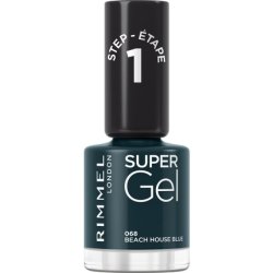 Rimmel Super Gel Nail Polish 068 Beach House Blue