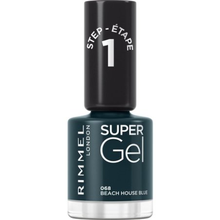 Rimmel Super Gel Nail Polish 068 Beach House Blue