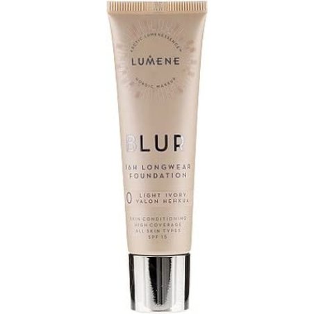 Lumene Blur 16h Longwear Foundation SPF15 Light Ivory 30ml