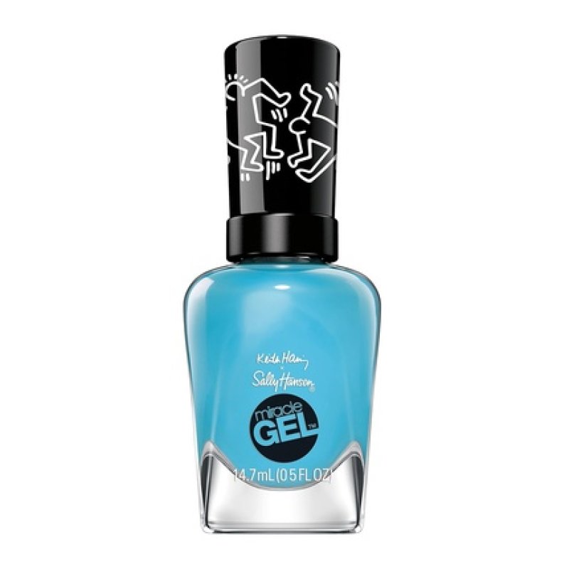 Sally Hansen Miracle Gel Keith Haring Collection Nail Polish Contempor-airy 0.5 fl oz
