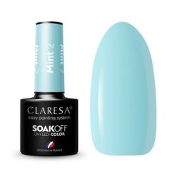 Claresa Mint UV Nail Polish 5ml - Pack of 2