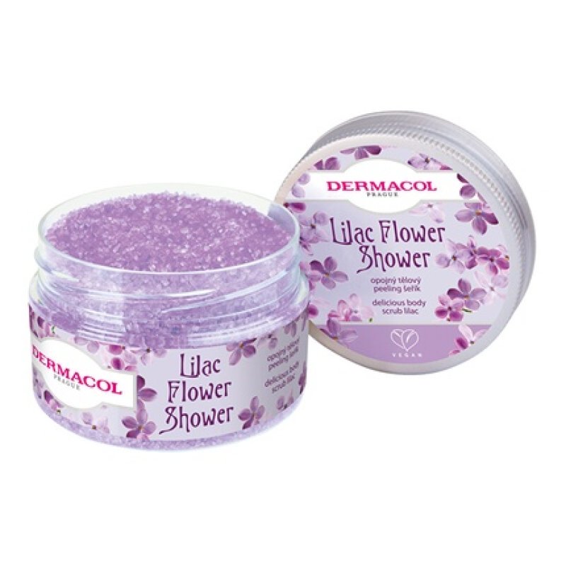 Intoxicating Body Peeling Lilac Flower Care (Delicious Body Scrub Lilac) 200g