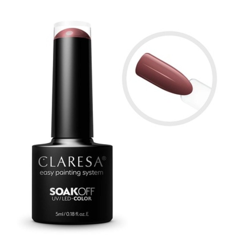 CLARESA Soak Off UV/LED Gel Brown 305 5ml