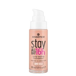 Essence stay ALL DAY 16h long-lasting Foundation 20 Soft Nude 30ml
