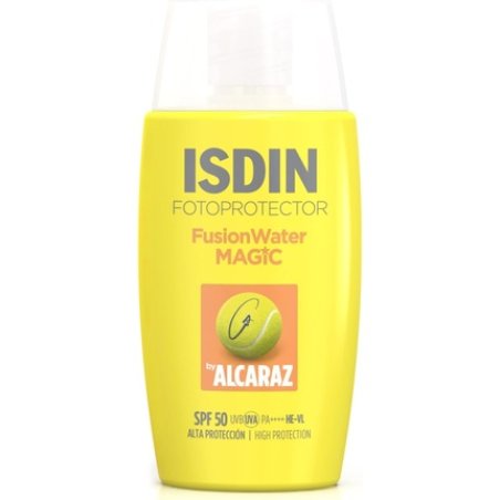 ISDIN Fotoprotector Fusion Water MAGIC by Alcaraz Facial Sunscreen 50ml
