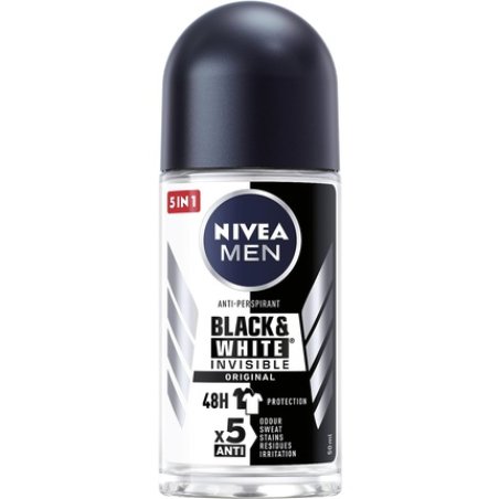 Nivea Black&White Invisible Original Antiperspirant Roll-On 50ml