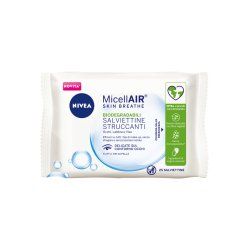 Nivea MicellAir Skin Breathe Makeup Remover Wipes 25 Count