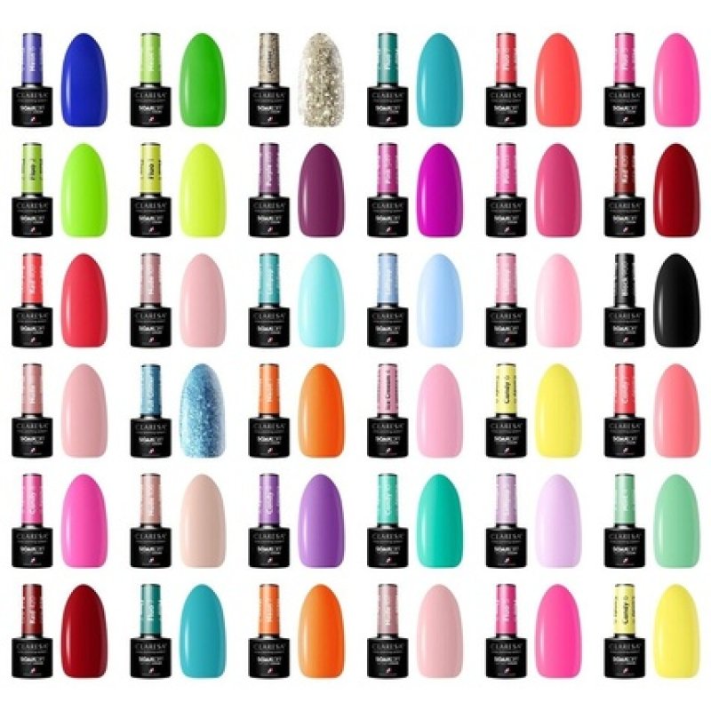 Claresa Soak Off Hybrid Nail Polish 5ml - 66 Colors to Choose From!!
