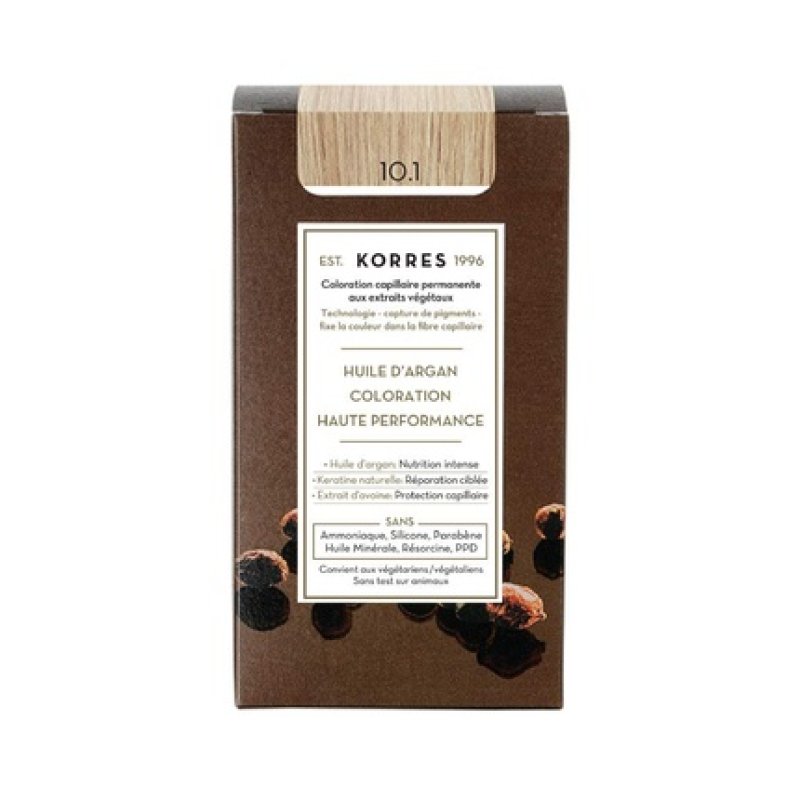 Korres Argan Oil Colorant 10.1 Brown 145ml