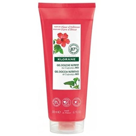 Klorane Nourishing Shower Gel with Organic Cupuacu and Hibiscus Flower 200mL