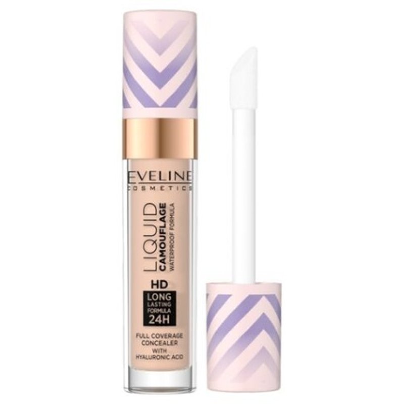 Liquid Camouflage Waterproof Concealer with Hyaluronic Acid