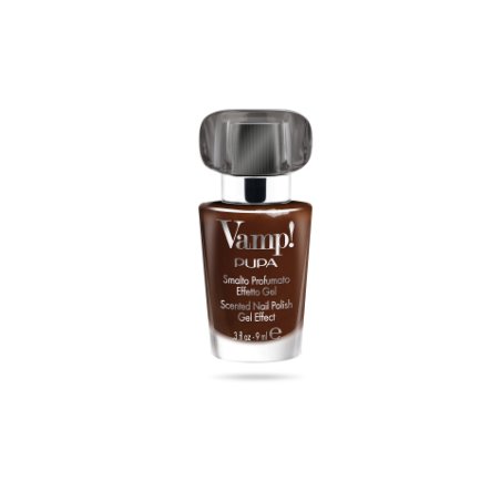 PUPA Milano Vamp! Scented Nail Polish Gel Effect 312 Dark Chocolate 9ml