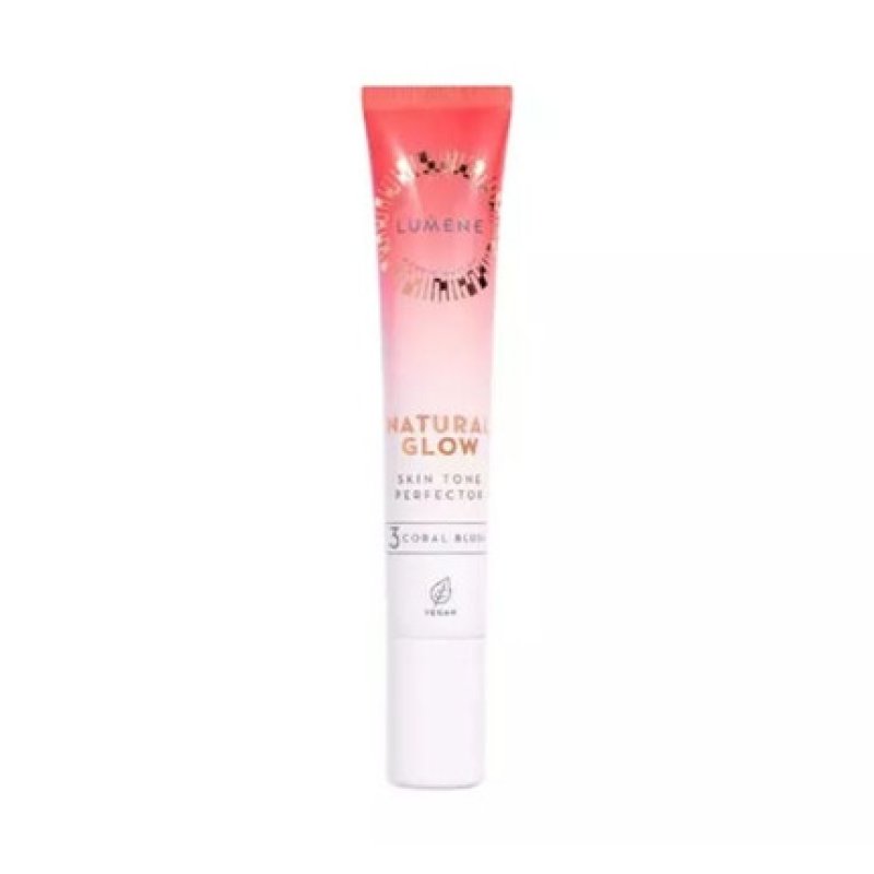 Lumene Natural Glow Skin Tone Perfector Vegan Cream Blush 3 Coral Blush 20ml