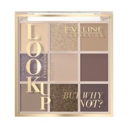 Eveline Look Up, But Why Not? 9 Colors Eyeshadow Palette Of Pink
