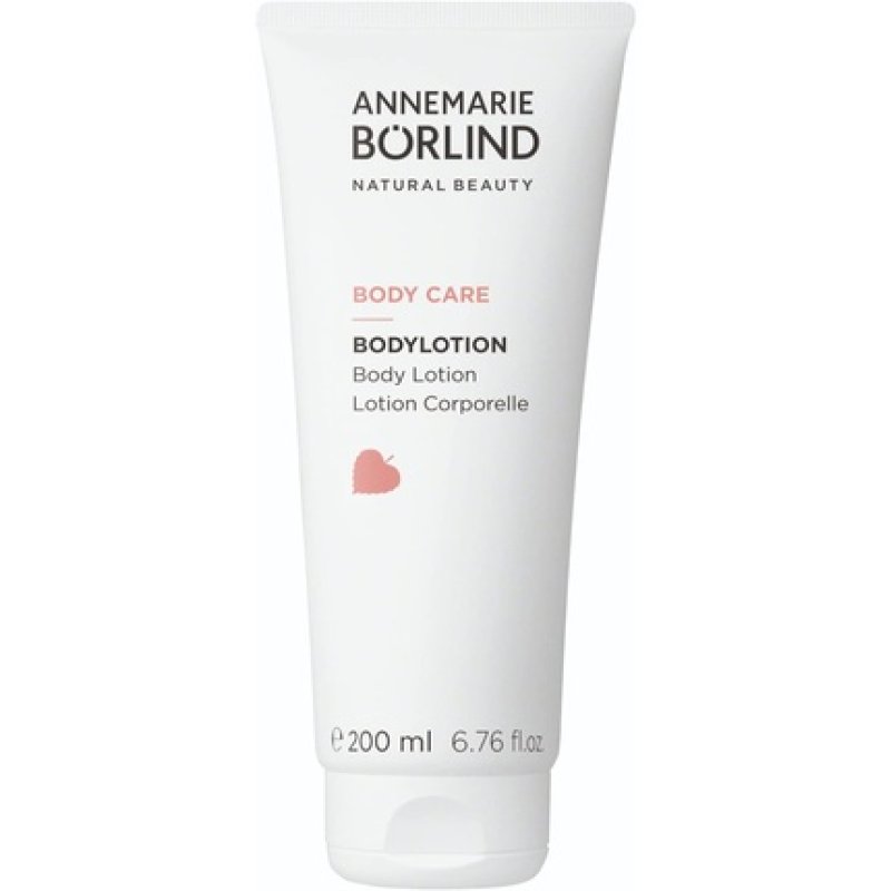 Annemarie Borlind Body Care Body Lotion 200ml - Velvety Skin Feeling with Organic Torch Lily Nectar and Organic Linden