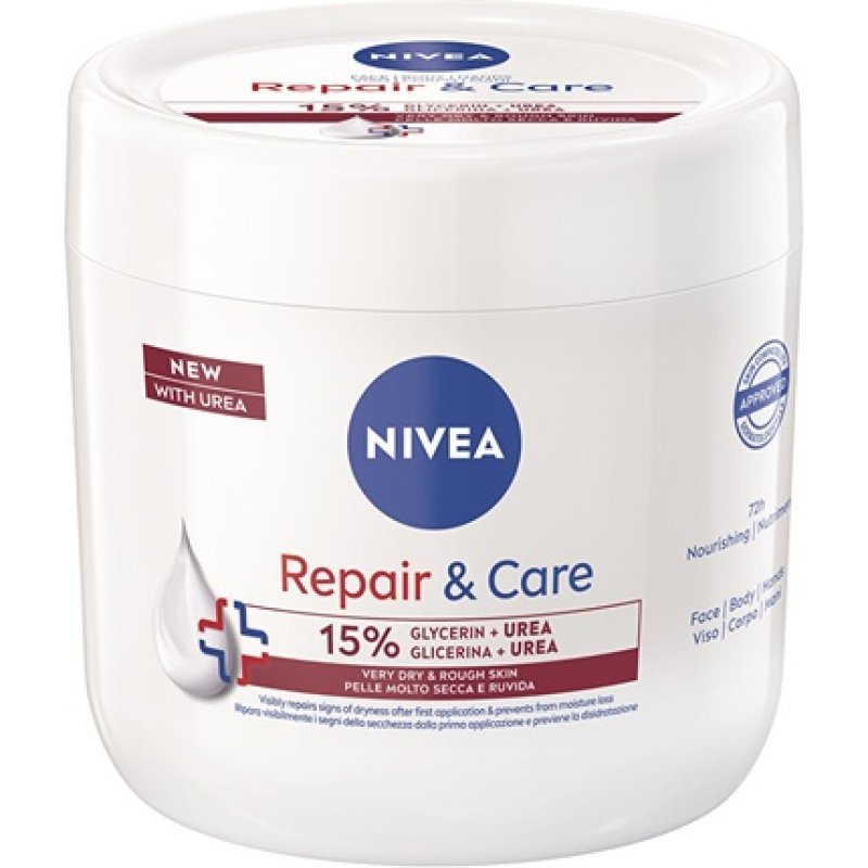 Nivea Repair Care Urea Nourishing Cream 400 Ml